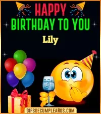 GiF Happy Birthday To You Lily